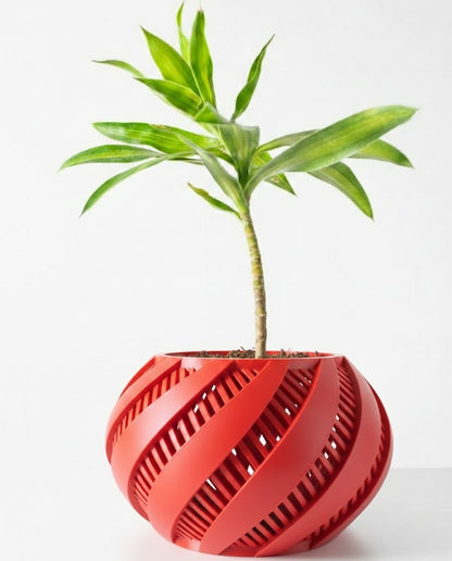 Krato – Der 3D-Pflanztopf mit dynamischem Lamellen-Design