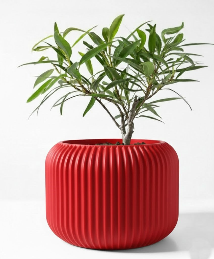 Der Unis – Zeitloser 3D-Pflanztopf mit rhythmischer Kontur