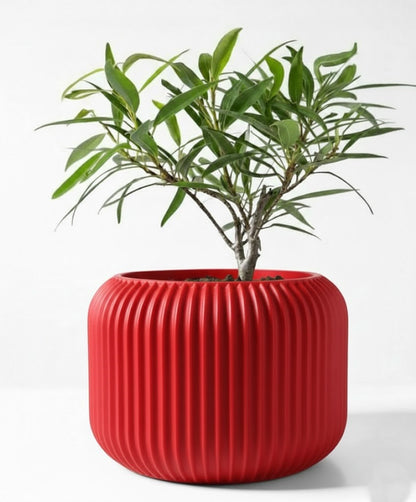 Der Unis – Zeitloser 3D-Pflanztopf mit rhythmischer Kontur