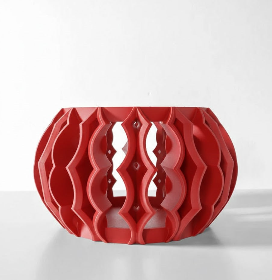 Luvo 3D Orchideen-Pflanztopf – Skulpturale Leichtigkeit trifft Funktion