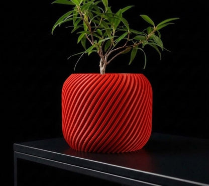 Schräger Pflanztopf – 3D-Design trifft auf Perspektivwechsel