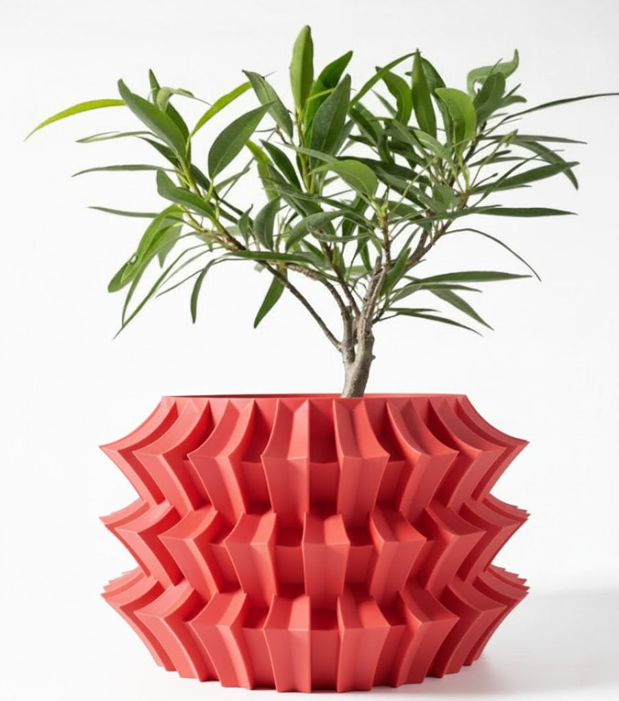 Der Jori – Dynamischer 3D-Pflanztopf mit architektonischem Charakter