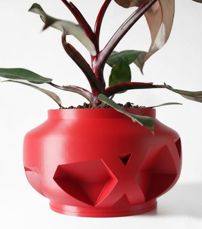 3D Pflanztopf „Nomio“ – Geometrie in perfekter Harmonie