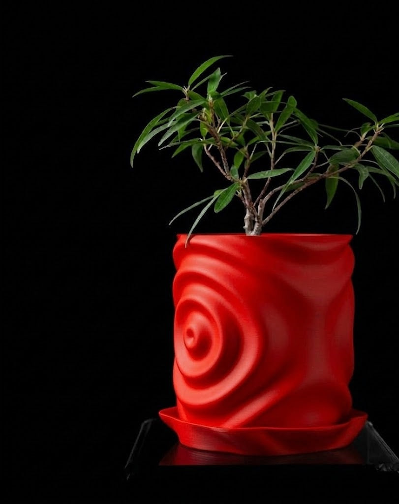 Waterdrop 3D Pflanztopf – Inspiriert von der Kraft eines Wassertropfens