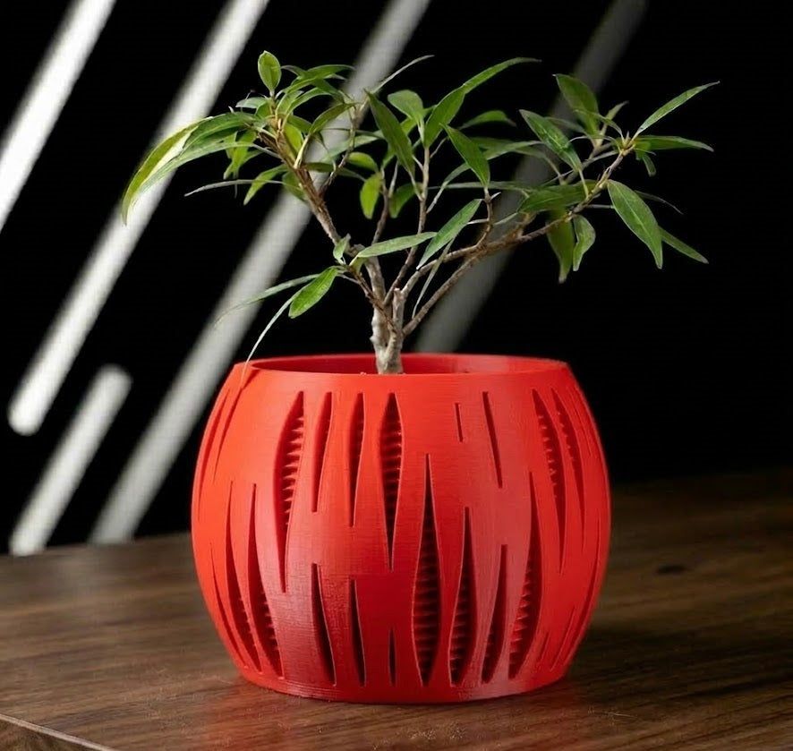 Split Pflanztopf – Architektur trifft Natur in 3D