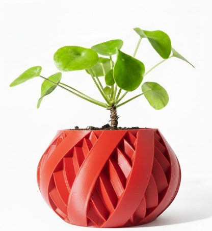 Der Silvo – 3D-Pflanztopf mit spiralförmiger Dynamik
