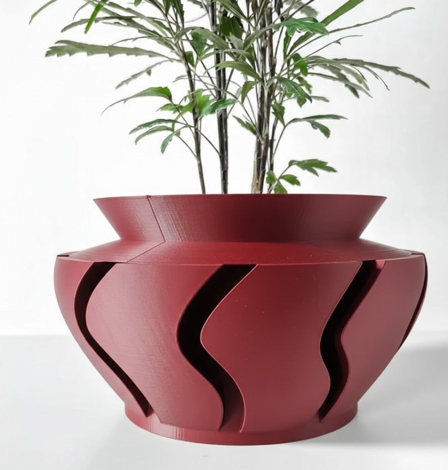 Inero 3D Pflanztopf – Dynamik in Form gegossen
