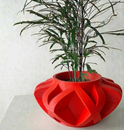 Sono 3D Pflanztopf – Kunstvolle Präzision trifft florales Design