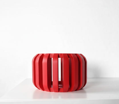 Frenor Pflanztopf – Moderner 3D-Orchideentopf mit weicher Lamellenform und Belüftungssystem
