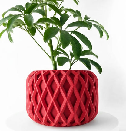 Kinao Pflanztopf – Kunstvolle Geometrie in Perfektion