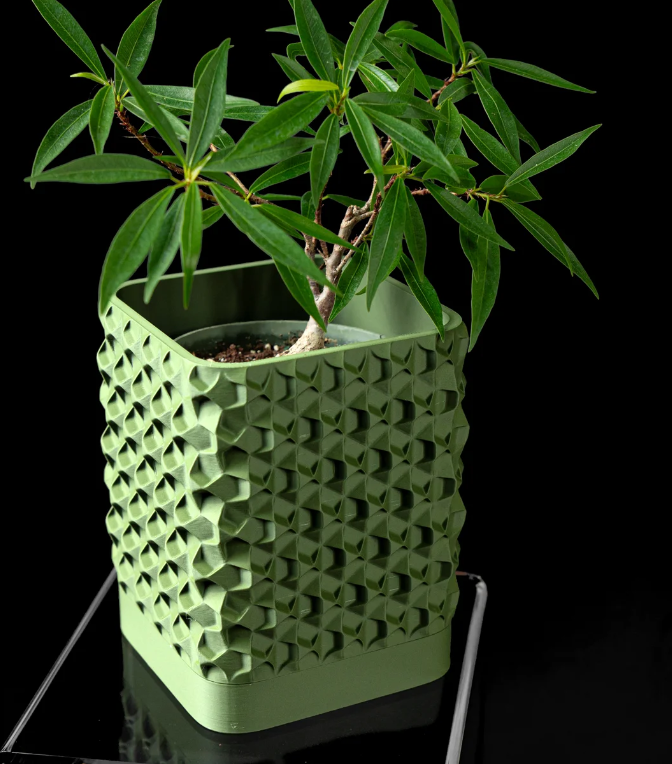 Rovi Square Planter Pot – Geometrie trifft Natur