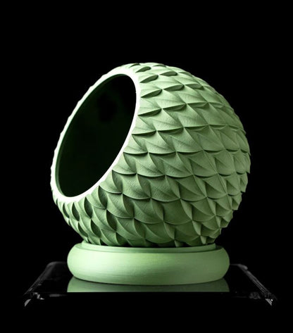 Scale – Der 3D Pflanztopf mit Schuppenstruktur und skulpturaler Eleganz