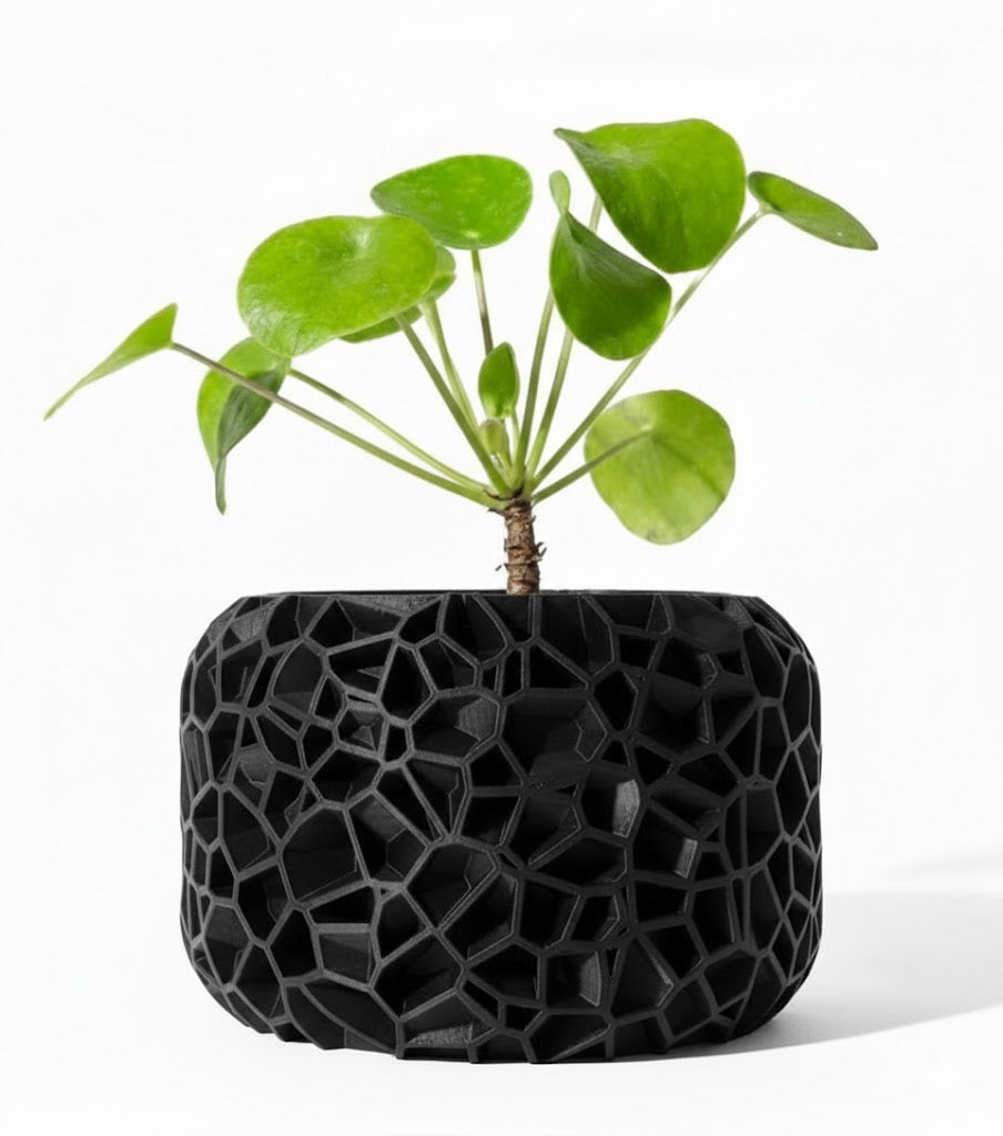 Der Vori – Organischer 3D-Pflanztopf im Voronoi-Look