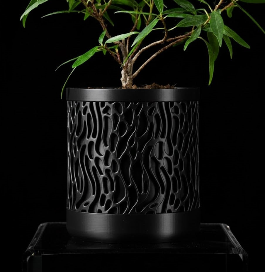 Grove – Der 3D-Pflanztopf im organischen Wurzel-Design
