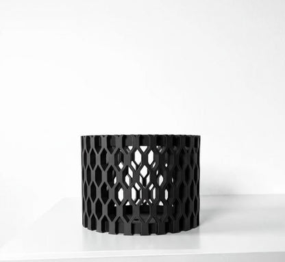 Erna Pflanztopf – Offener 3D-Orchideentopf mit Wabenstruktur und effektiver Belüftung