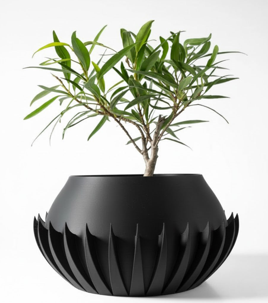 Der Lavis – Skulpturaler 3D-Pflanztopf mit dynamischer Bodenstruktur