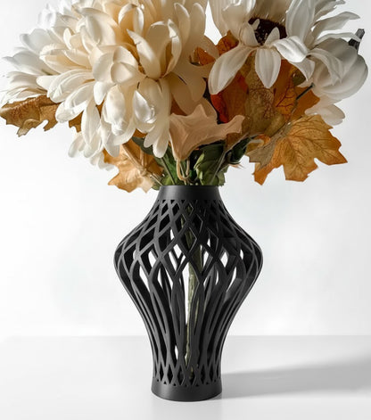 Vase „Alano-Vase“ – Eleganz im modernen Gitterdesign