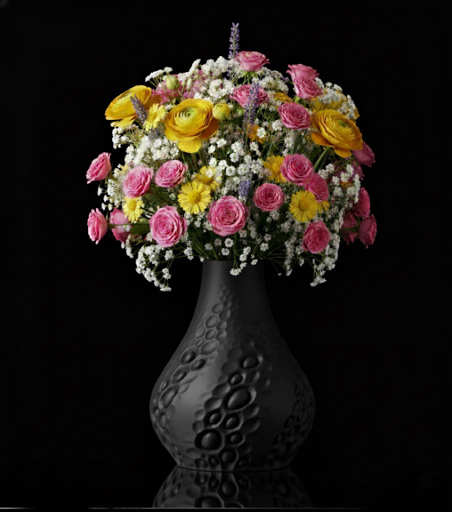 Vase „Pearl Flower Vase" – Eleganz in Struktur