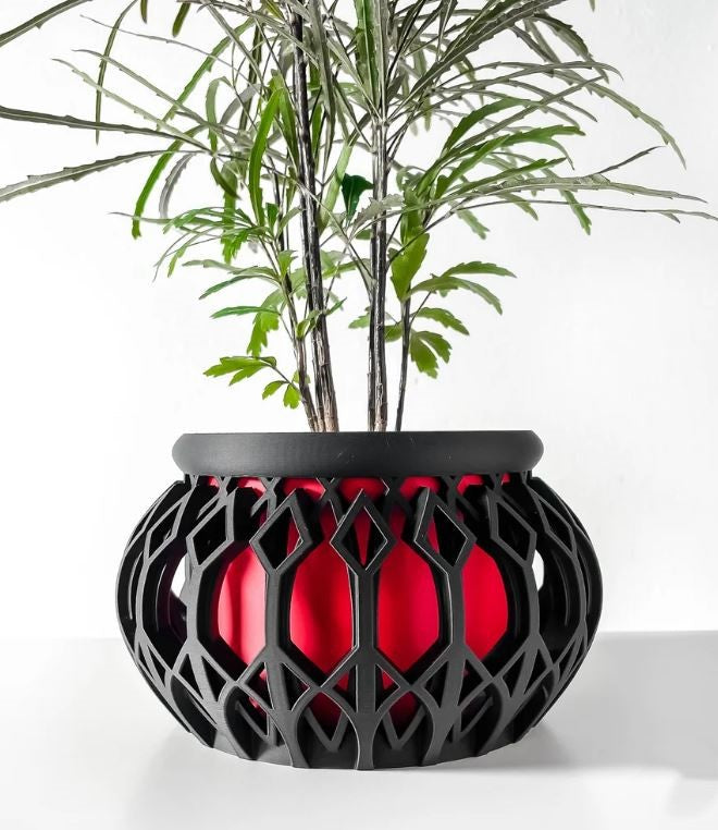 Vyre 3D Orchideen-Pflanztopf – Design trifft Funktion für deine Lieblingspflanzen