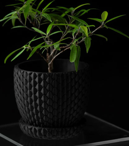Dragonscale – 3D-Pflanztopf mit drachenstarker Struktur
