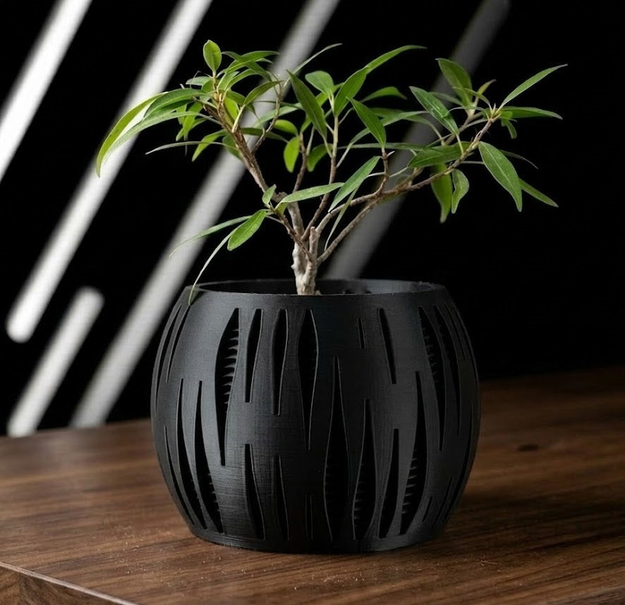 Split Pflanztopf – Architektur trifft Natur in 3D