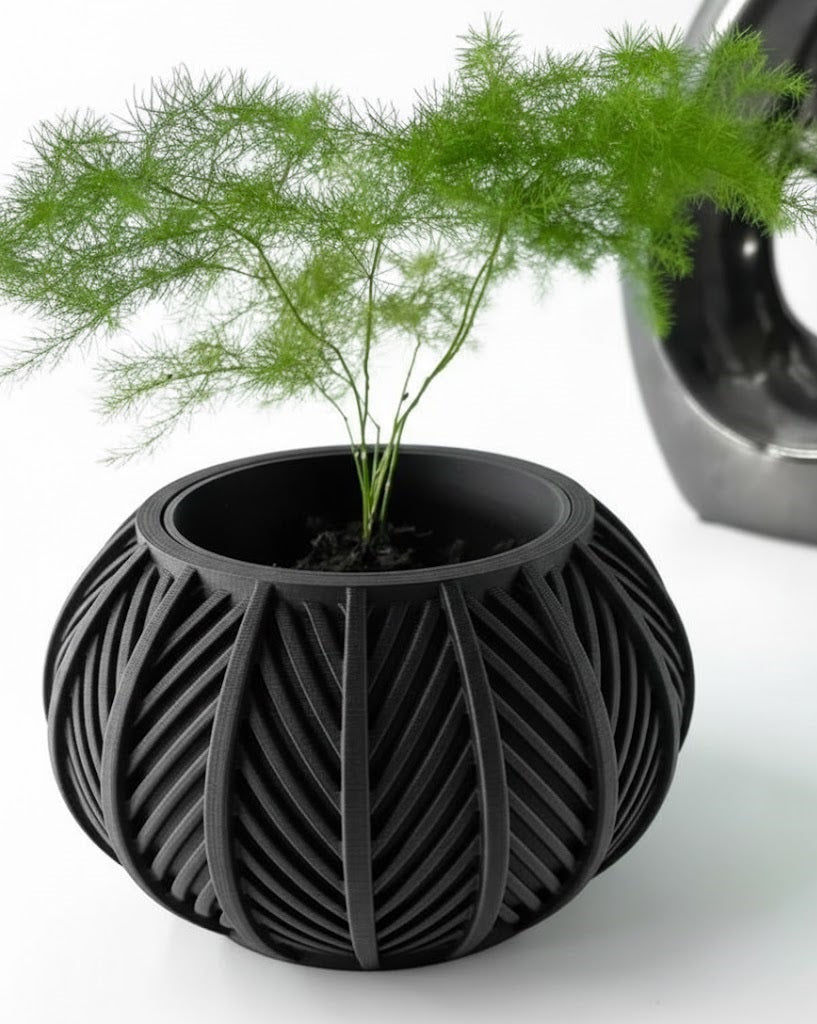 Lorv 3D Pflanztopf – Geflecht in Perfektion