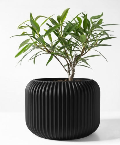 Der Unis – Zeitloser 3D-Pflanztopf mit rhythmischer Kontur