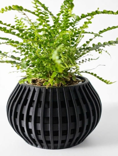 Usio Pflanztopf – 3D-Geometrie trifft sanfte Rundung