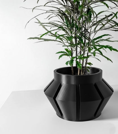 Erno 3D Pflanztopf – Geometrische Klarheit in innovativer Form