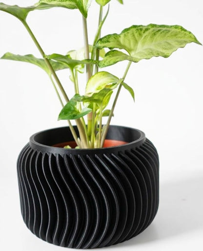 Vilex Pflanztopf – 3D-Design mit dynamischer Wellenstruktur