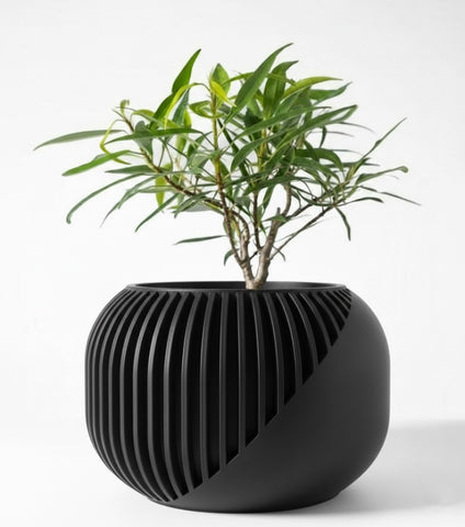 Der Narvo – 3D-Pflanztopf mit dynamischem Lamellen-Design