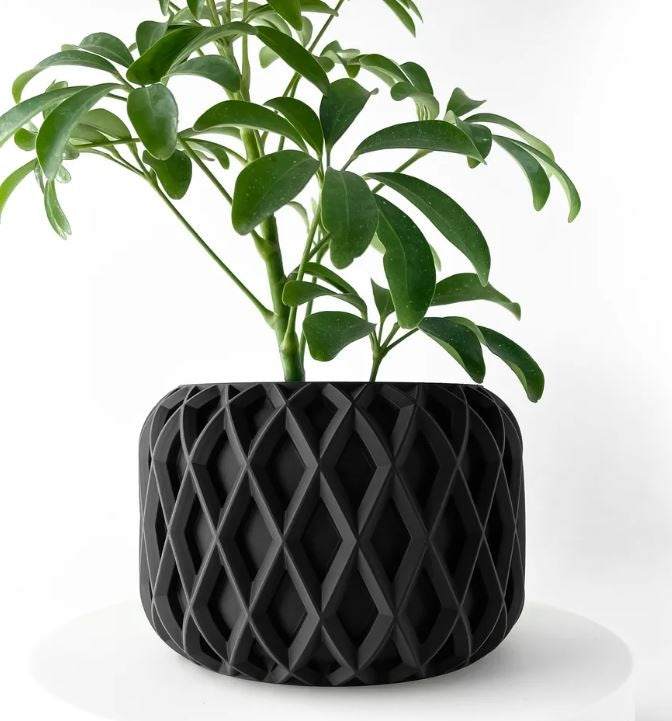 Kinao Pflanztopf – Kunstvolle Geometrie in Perfektion