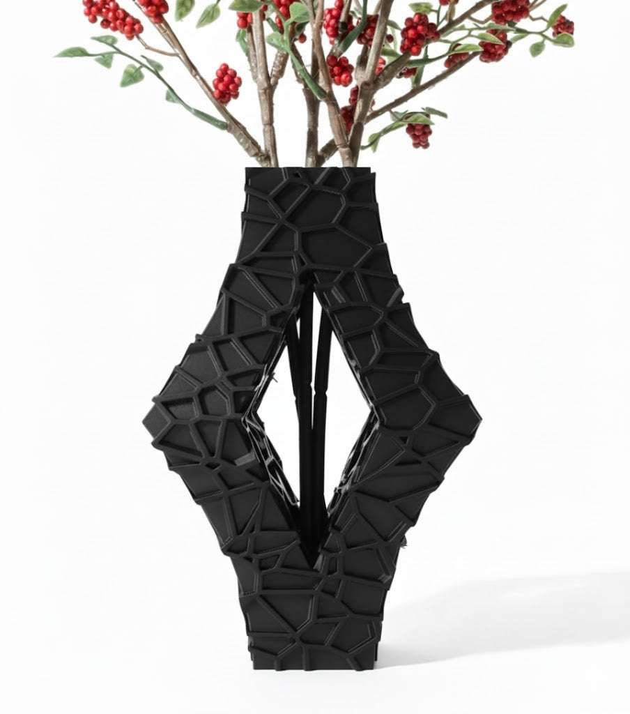 Vase „Avari-Vase“ – Geometrie trifft auf Eleganz