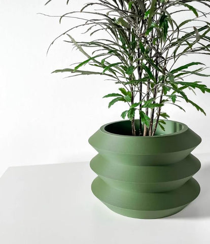 Sima 3D Pflanztopf – Geometrie in Bewegung