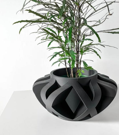 Sono 3D Pflanztopf – Kunstvolle Präzision trifft florales Design