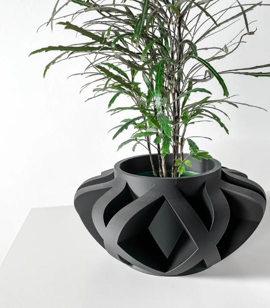 Sono 3D Pflanztopf – Kunstvolle Präzision trifft florales Design
