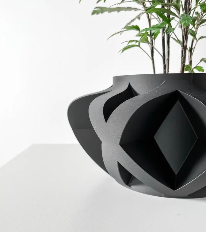 Sono 3D Pflanztopf – Kunstvolle Präzision trifft florales Design