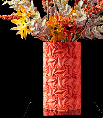Vase„ Swirl Flower Vase“ – Kunst in Bewegung
