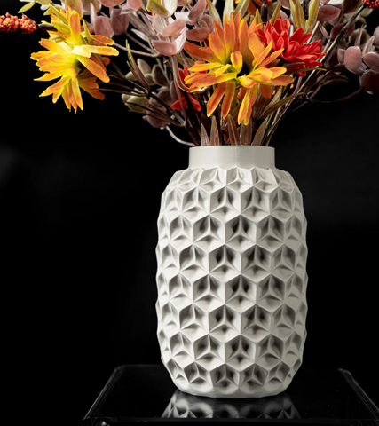 Vase „Trihex Flower Vase" – Geometrie in Perfektion