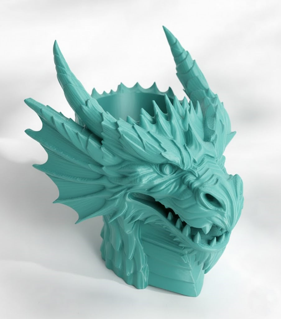 Drachen Pflanztopf – Mystik trifft modernes 3D-Design
