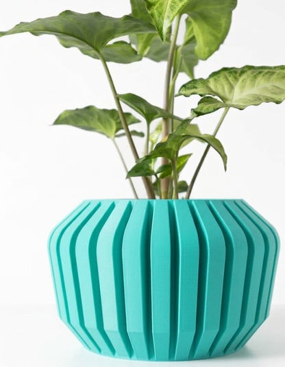 Vaki Pflanztopf – 3D-Faltkunst im Facetten-Look