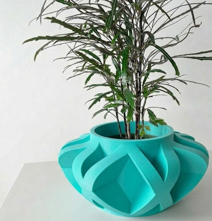 Sono 3D Pflanztopf – Kunstvolle Präzision trifft florales Design