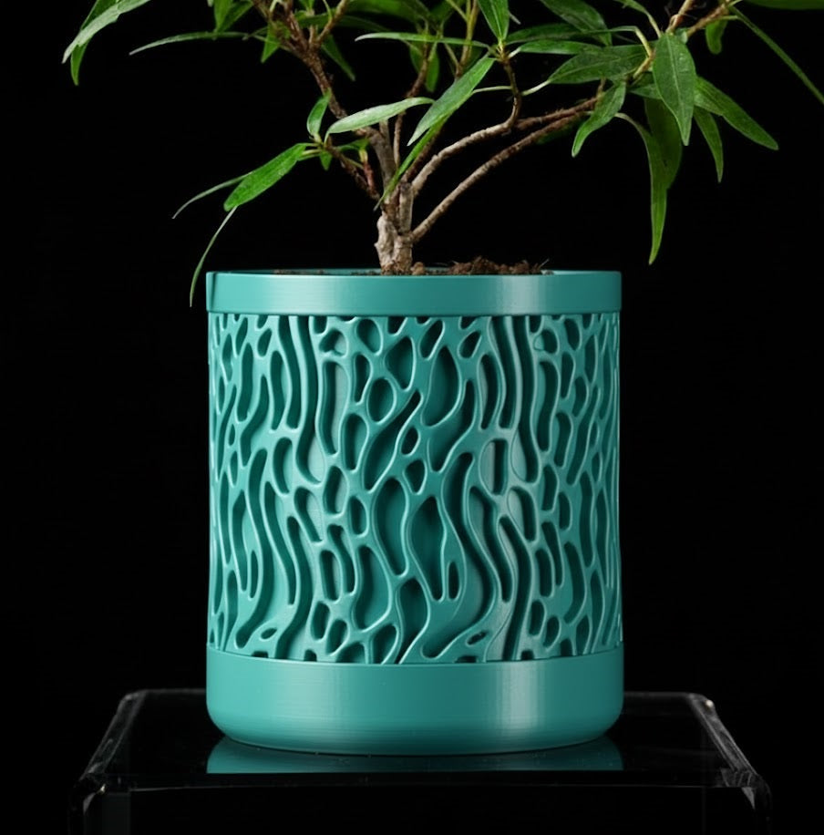Grove – Der 3D-Pflanztopf im organischen Wurzel-Design
