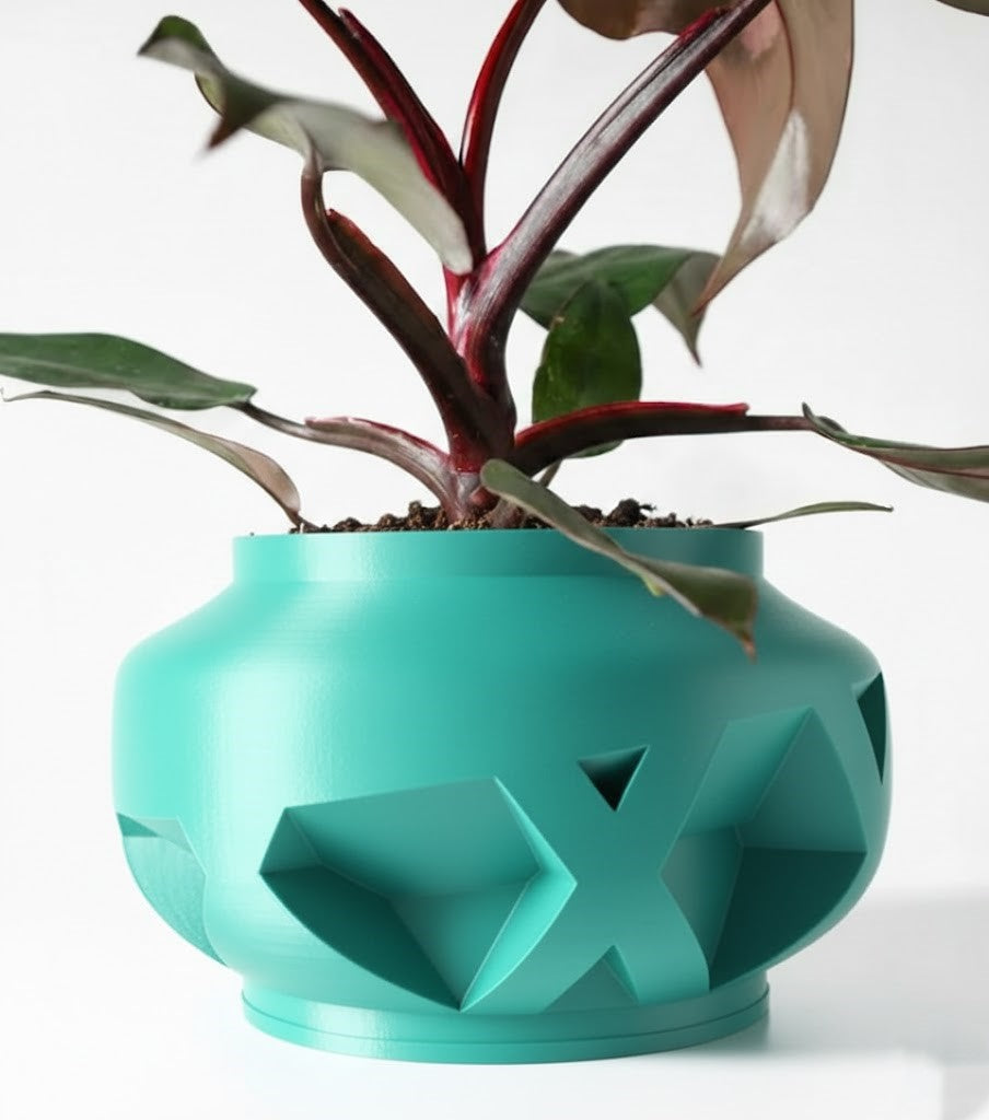 3D Pflanztopf „Nomio“ – Geometrie in perfekter Harmonie