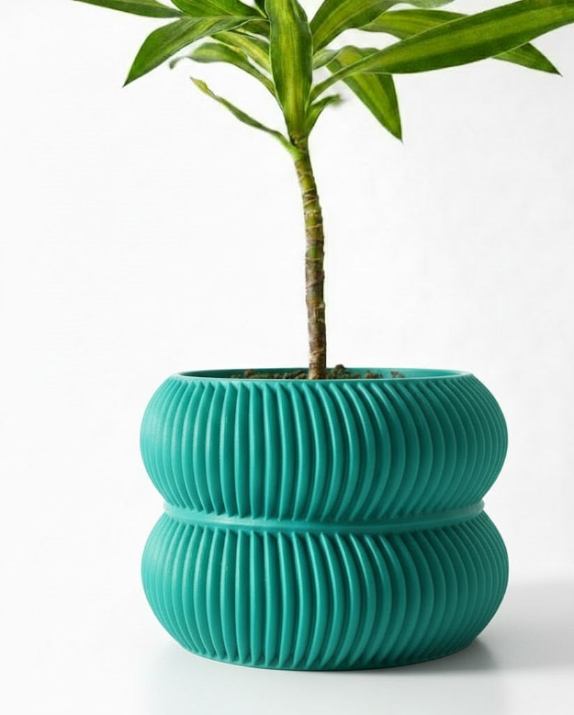 Miko – Der minimalistisch-dynamische 3D-Pflanztopf mit Charakter
