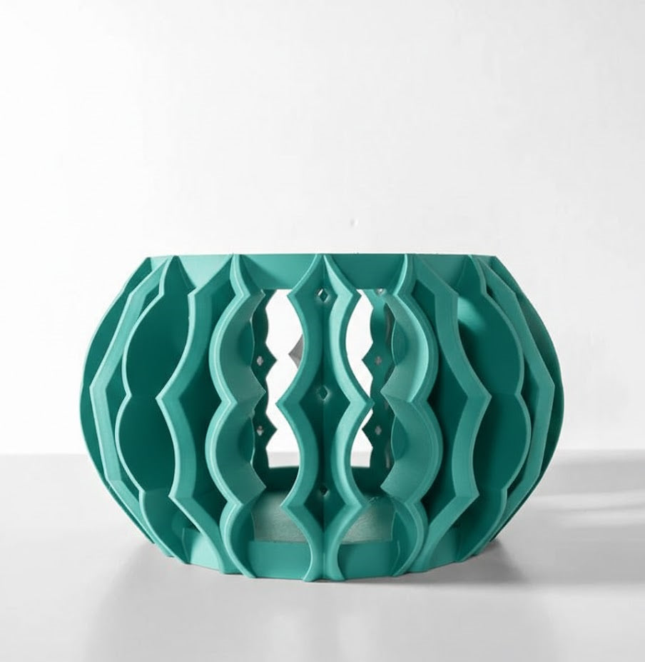 Luvo 3D Orchideen-Pflanztopf – Skulpturale Leichtigkeit trifft Funktion