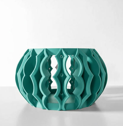 Luvo 3D Orchideen-Pflanztopf – Skulpturale Leichtigkeit trifft Funktion