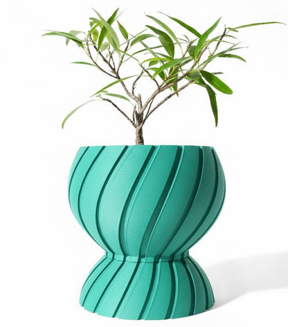 Der Maki – Zeitloser 3D-Pflanztopf mit dynamischer Spiralstruktur