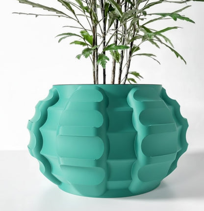 Jute 3D Pflanztopf – Organische Struktur trifft digitale Präzision