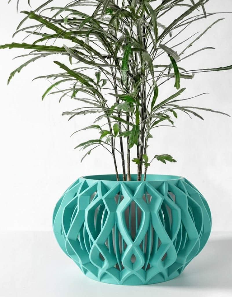 Octa 3D Pflanztopf – Geometrische Eleganz in Perfektion